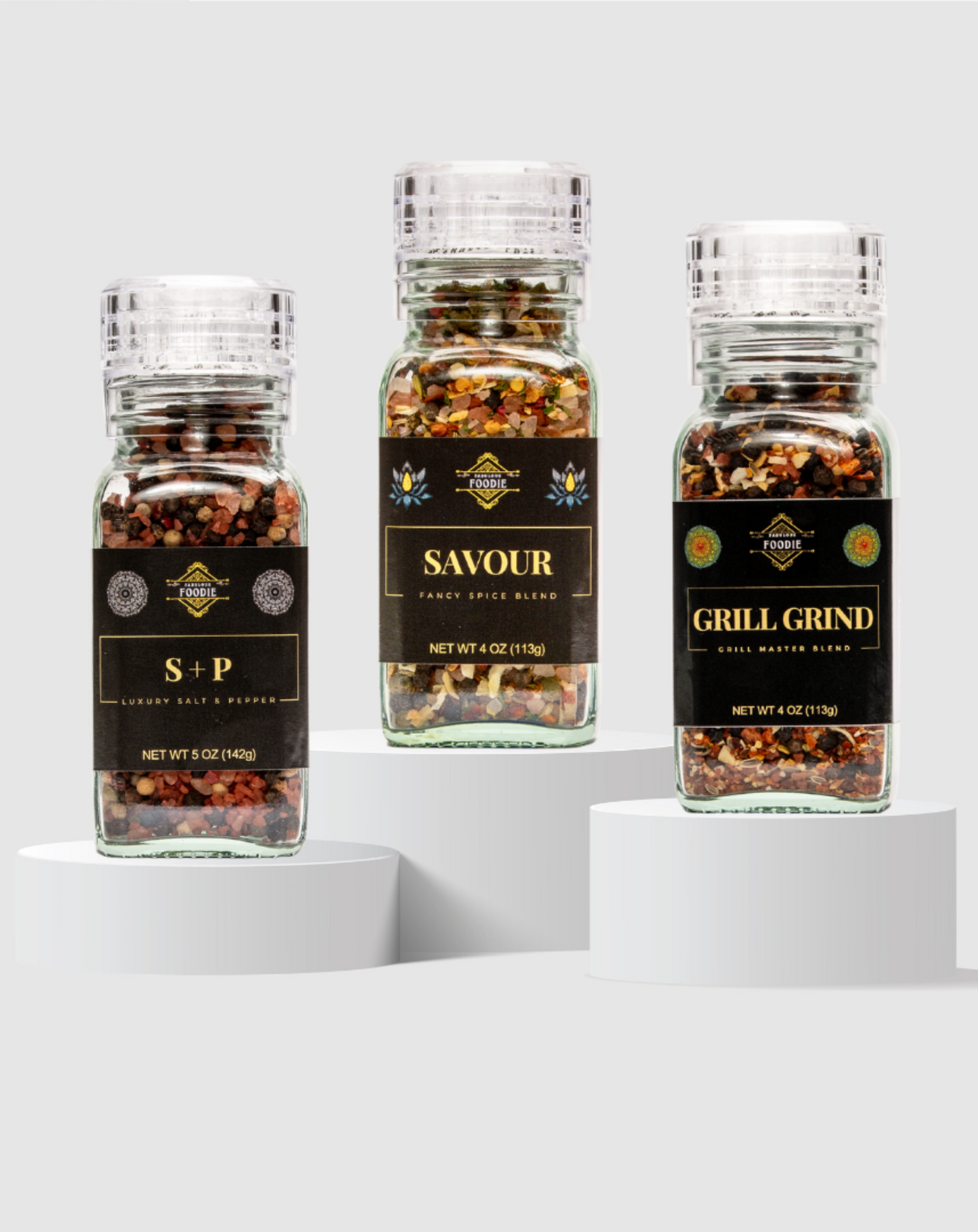 3 Luxury Spice Grinders: S+P, Savour, and Grill Grind