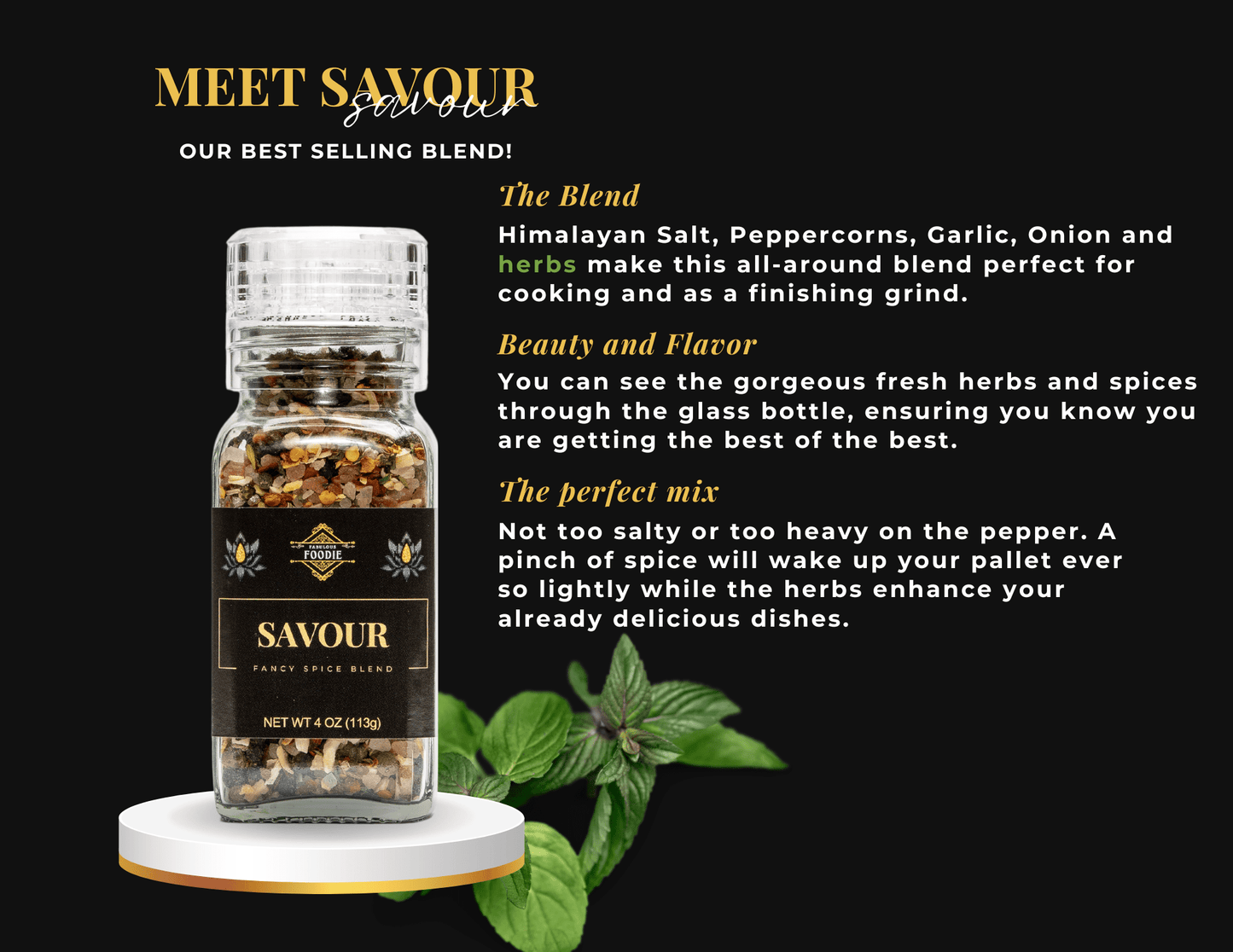 Savour - Fabulous Foodie